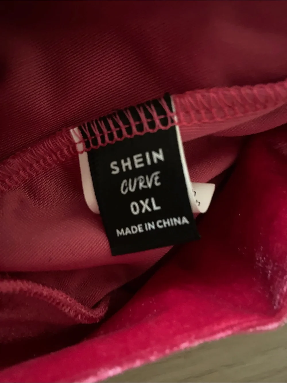 SHEIN Hot Pink Velour Zip Hoodie & Drawstring Skirt Set